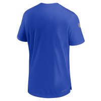 Los Angeles Rams Nike Sideline Coach Performance T-Shirt - Royal