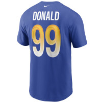 Aaron Donald Los Angeles Rams Nike Name & Number T-Shirt - Royal