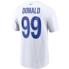 Aaron Donald Los Angeles Rams Nike Name & Number T-Shirt - White