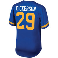 Eric Dickerson Los Angeles Rams Mitchell & Ness Mesh Retired Player Name & Number Crew Neck Top - Royal