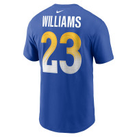 Kyren Williams Los Angeles Rams Nike Player Name & Number T-Shirt - Royal