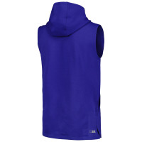 Los Angeles Rams MSX by Michael Strahan Marathon Sleeveless Pullover Hoodie - Royal