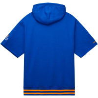 Los Angeles Rams Mitchell & Ness Pre-Game Short Sleeve Pullover Hoodie - Royal