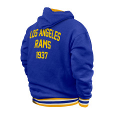 Los Angeles Rams New Era Big & Tall NFL Pullover Hoodie - Royal