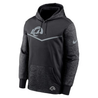 Los Angeles Rams Nike RFLCTV Chevron Pullover Hoodie - Black