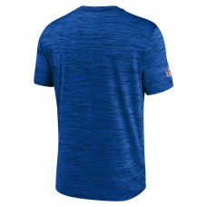 Los Angeles Rams Nike Sideline Velocity Athletic Stack Performance T-Shirt - Royal