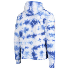 Los Angeles Rams Tommy Hilfiger Stanley Tie-Dye Pullover Hoodie - Royal