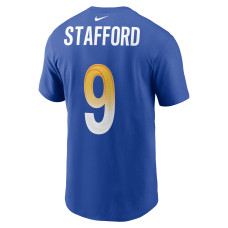 Matthew Stafford Los Angeles Rams Nike Name & Number T-Shirt - Royal