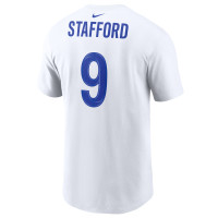 Matthew Stafford Los Angeles Rams Nike Super Bowl LVI Bound Name & Number T-Shirt - White