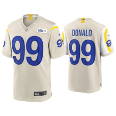 Men Los Angeles Rams #99 2020 Aaron Donald Bone Game Jersey