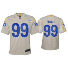 Youth Los Angeles Rams #99 2020 Aaron Donald Bone Game Jersey