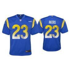 Youth Los Angeles Rams #23 2020 Cam Akers Royal Game Jersey