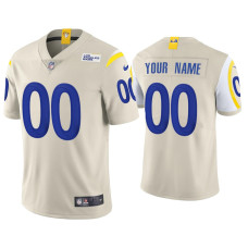 Men Los Angeles Rams #00 2020 Custom White Vapor Limited Jersey