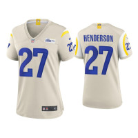 Women Los Angeles Rams #27 2020 Darrell Henderson Bone Game Jersey