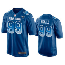 Men Los Angeles Rams #99 Aaron Donald NFC Nike Game Royal Jersey - 2019 Pro Bowl