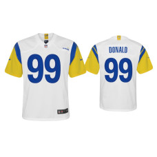 Youth Los Angeles Rams #99 Aaron Donald White Alternate Game Jersey