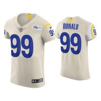 Men Los Angeles Rams #99 Aaron Donald Cream Vapor Elite Jersey