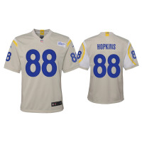 Youth Los Angeles Rams #88 Brycen Hopkins Bone Game Jersey