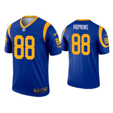 Men Los Angeles Rams #88 Brycen Hopkins Royal Legend Jersey