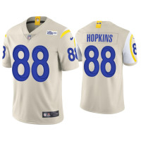 Men Los Angeles Rams #88 Brycen Hopkins Vapor Limited Bone Jersey