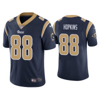 Men Los Angeles Rams #88 Vapor Limited Brycen Hopkins Navy Jersey