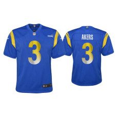 Youth Los Angeles Rams #23 Cam Akers Royal Game Jersey