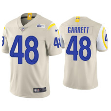 Men Los Angeles Rams #48 Chris Garrett Vapor Limited Bone Jersey