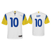 Youth Los Angeles Rams #10 Cooper Kupp White Alternate Game Jersey