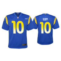 Youth Los Angeles Rams #10 Cooper Kupp Royal Game Jersey