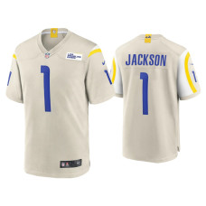 Men Los Angeles Rams #1 DeSean Jackson Bone Game Jersey