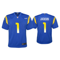 Youth Los Angeles Rams #1 DeSean Jackson Royal Game Jersey