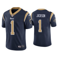 Men Los Angeles Rams #1 DeSean Jackson Vapor Limited Navy Jersey