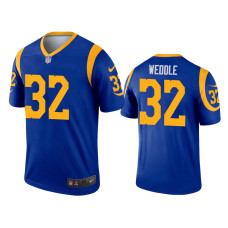 Men Los Angeles Rams #32 Eric Weddle Royal Legend Jersey