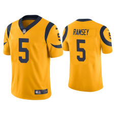 Men Los Angeles Rams #5 Color Rush Limited Jalen Ramsey Gold Jersey