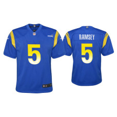 Youth Los Angeles Rams #5 Jalen Ramsey Royal Game Jersey