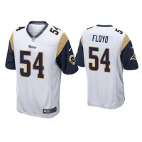 Men Los Angeles Rams #54 Leonard Floyd White Game Jersey