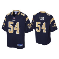 Men Los Angeles Rams #54 Leonard Floyd Navy Pro Line Jersey