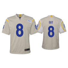 Youth Los Angeles Rams #8 Matt Gay Bone Game Jersey