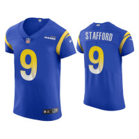 Men Los Angeles Rams #9 Matthew Stafford Royal Vapor Elite Jersey