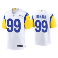 Men Los Angeles Rams #99 Aaron Donald White Alternate Game Jersey