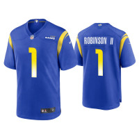 Men Los Angeles Rams #1 Allen Robinson II Royal Game Jersey