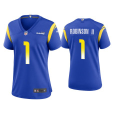 Women Los Angeles Rams #1 Allen Robinson II Royal Game Jersey