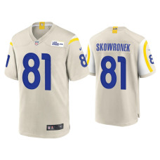 Men Los Angeles Rams #81 Ben Skowronek Bone Game Jersey