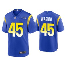 Men Los Angeles Rams #45 Bobby Wagner Royal Game Jersey