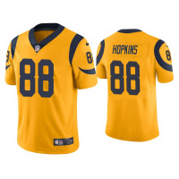 Men Los Angeles Rams #88 Color Rush Limited Brycen Hopkins Gold Jersey