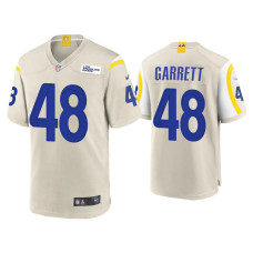 Men Los Angeles Rams #48 Chris Garrett Bone Game Jersey