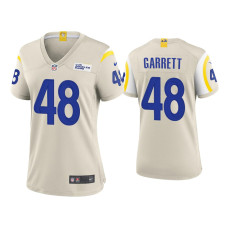 Women Los Angeles Rams #48 Chris Garrett Bone Game Jersey