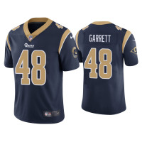 Men Los Angeles Rams #48 Vapor Limited Chris Garrett Navy Jersey