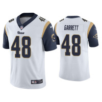 Men Los Angeles Rams #48 Vapor Limited Chris Garrett White Jersey