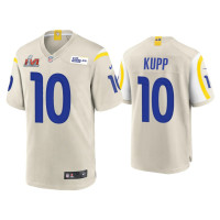 Men Los Angeles Rams #10 Cooper Kupp Super Bowl LVI Bone Game Jersey